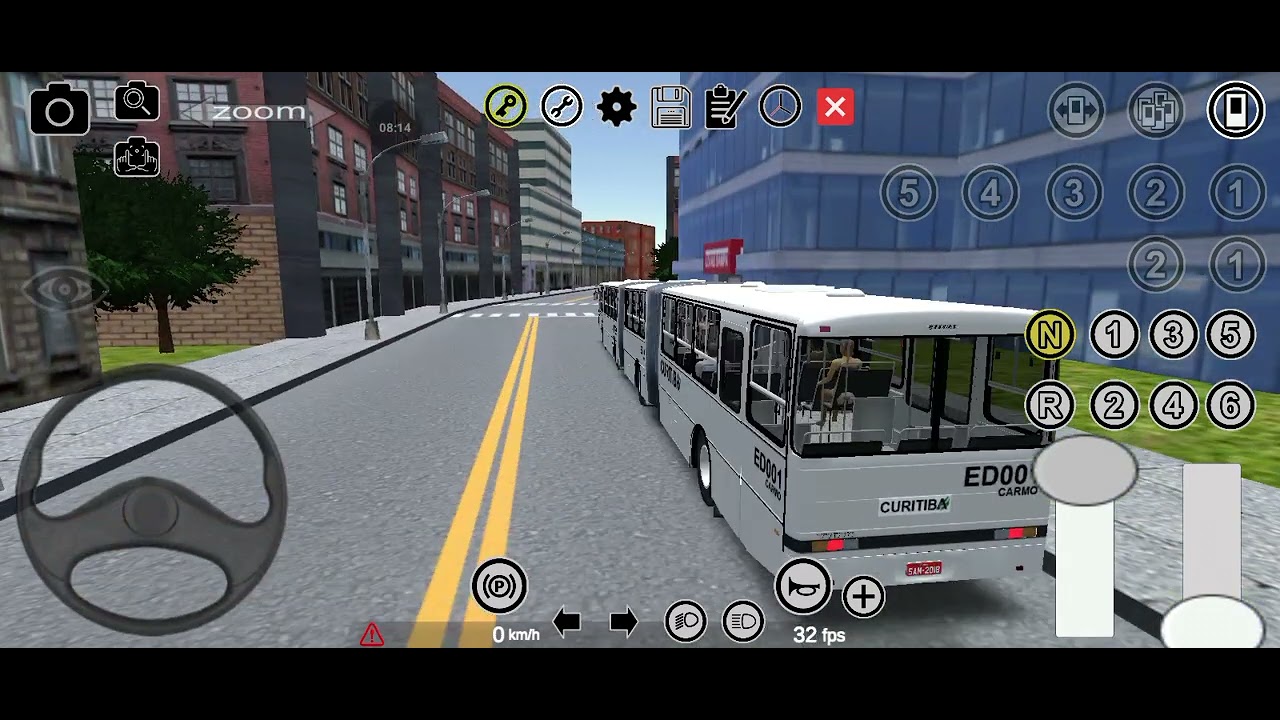 Protón bus simulador volvo artículado 