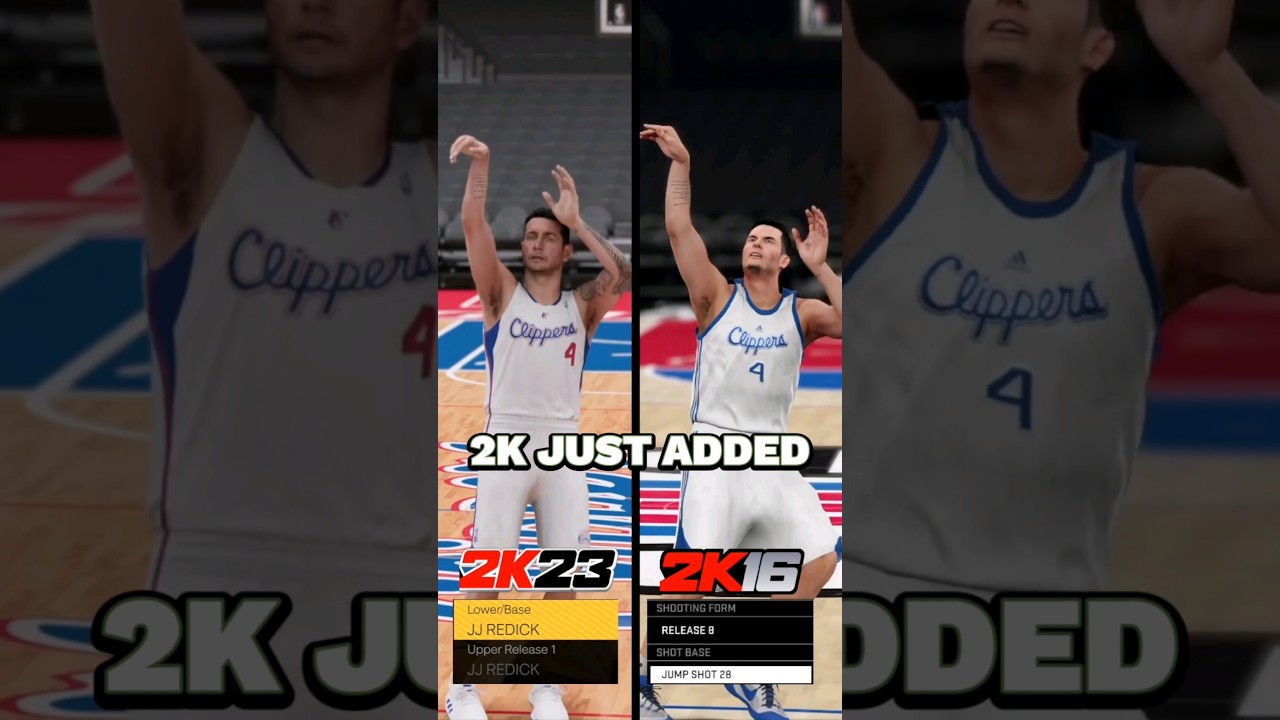 NBA 2K23 Patch Update New Jumpshot for Your Builds : 2K23 vs 16