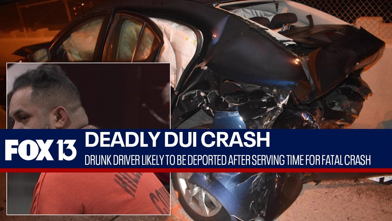 Drunk driver to be deported after serving time for deadly crash