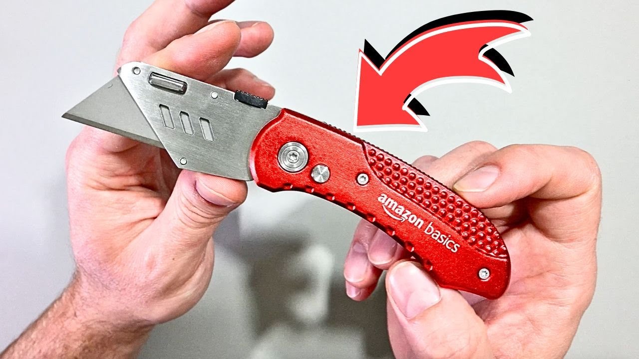 Amazon Basics Utility Knife Review!