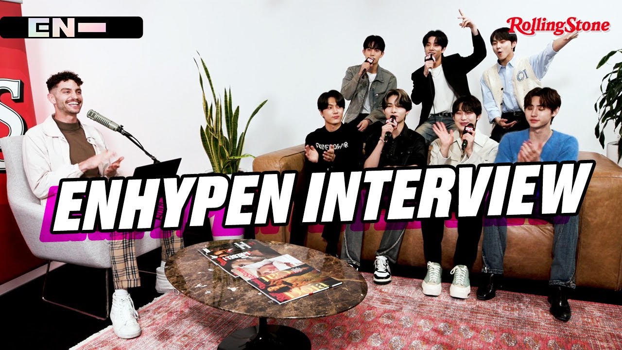 ENHYPEN US Tour Interview @ Rolling Stone (UNCUT)
