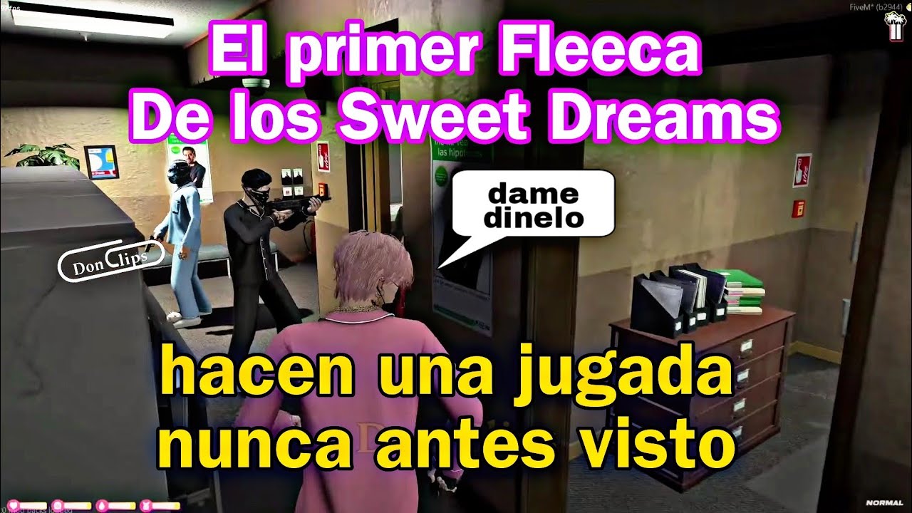 Primer Fleeca de los Sweet Dreams 🔥 hacen una maravillosa jugada #marbella #gta #roleplay #donclips