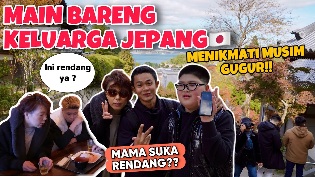 DI AJAK JALAN-JALAN SAMA MAMA ANGKAT🇯🇵 MAMA JEPANG SUKA RENDANG!!