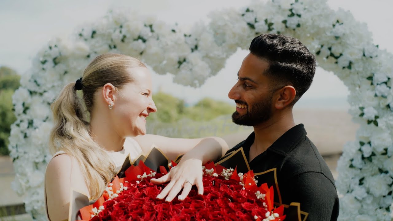 My princess moment - A proposal dream in white // Simone & Justin