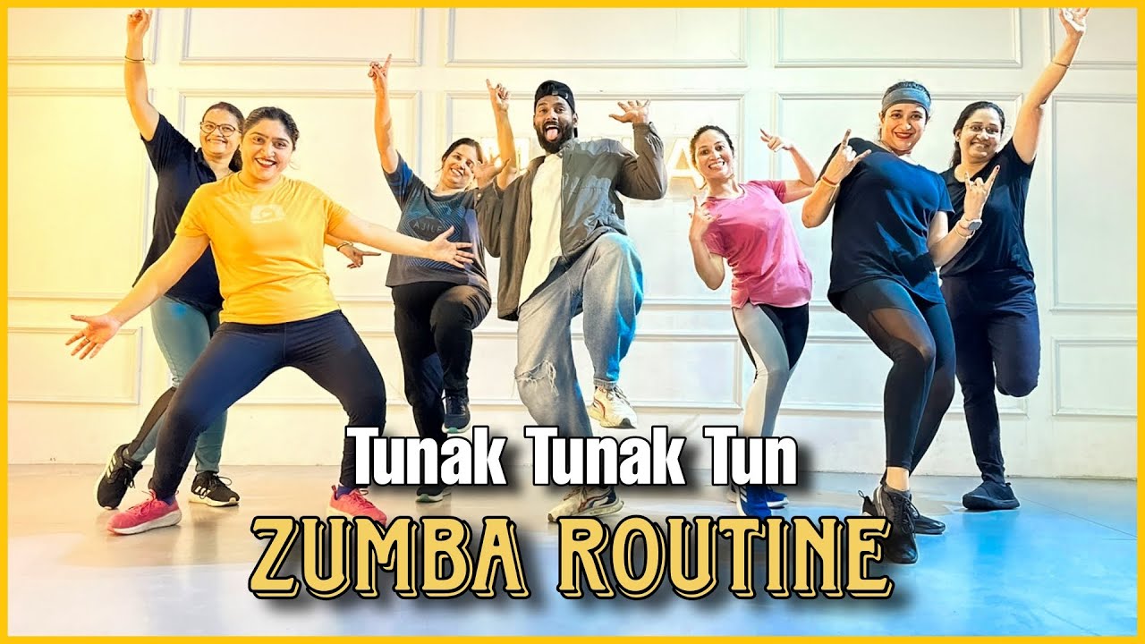 Zumba Dance Fitness | Tunak Tunak Tun Song | Best Weight Loss Dance | Yogesh Choreography