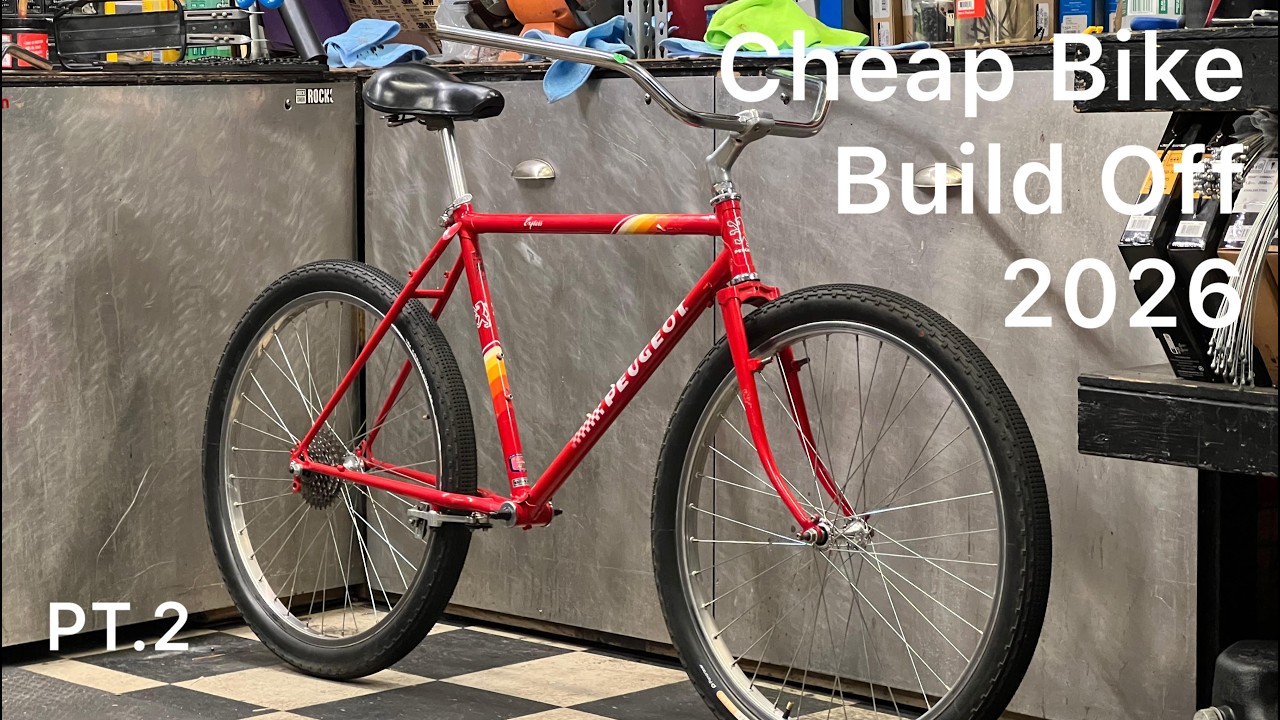 A Simply Good Bike- Cheap Bike Build Off 2026 Pt.2