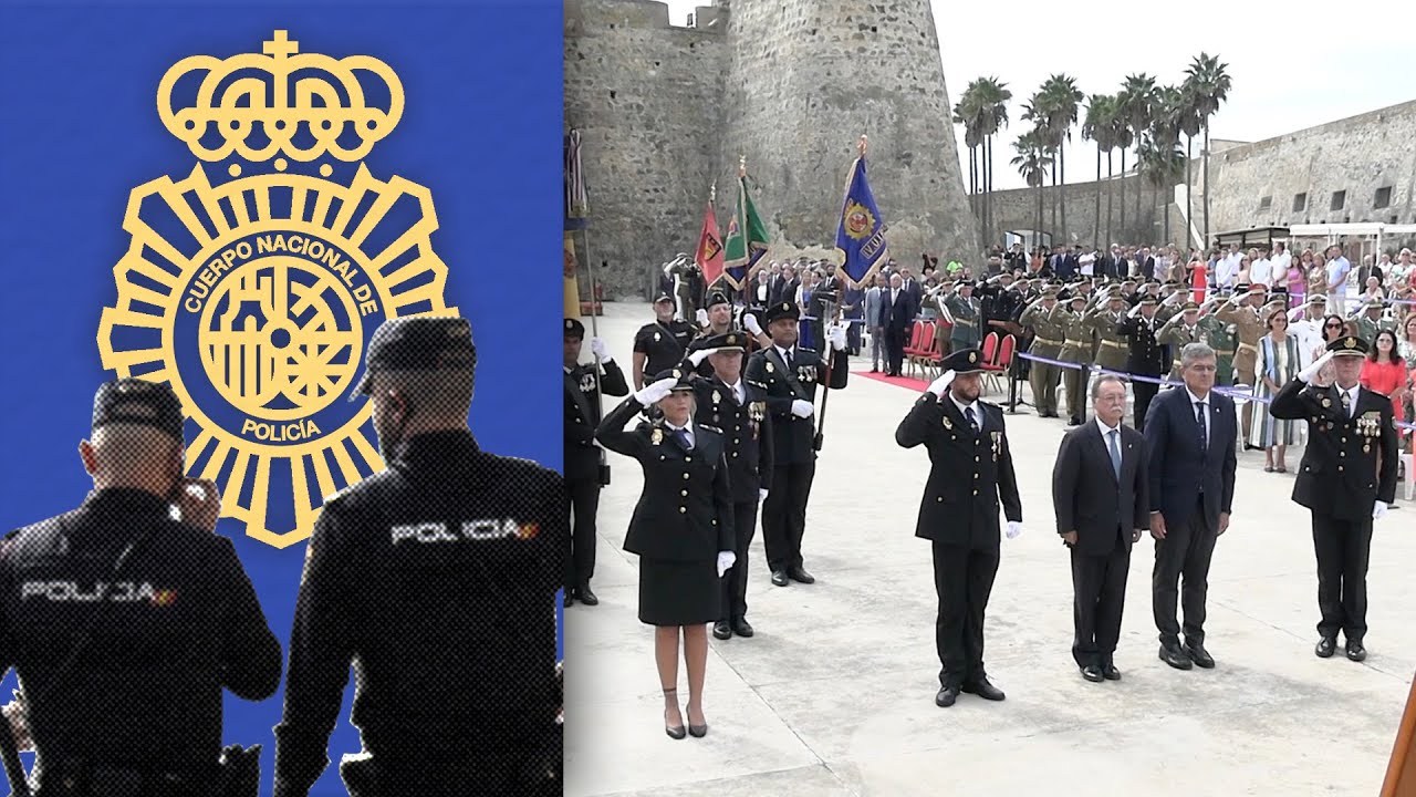 Acto de la Policía Nacional por el Patrón, octubre 2023