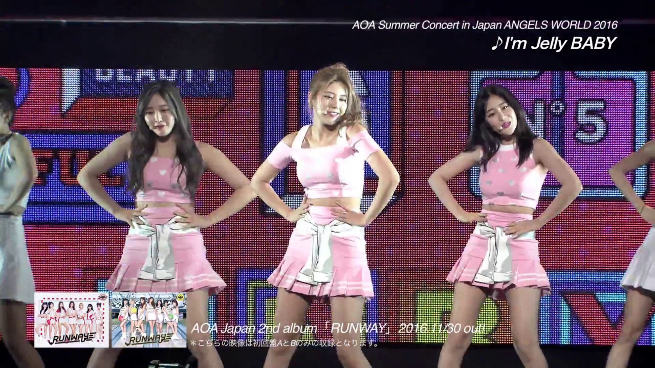 AOA Japan 2nd album『RUNWAY」初回盤A、初回盤B収録～AOA Summer Concert in Japan ANGELS WORLD 2016 – teaser –