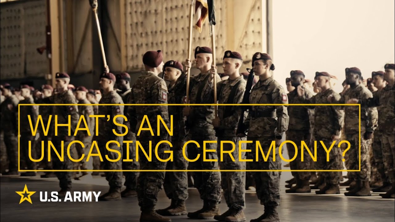 What's a U.S. Army Uncasing Ceremony? | Army 101