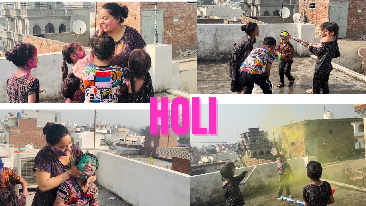 HOLI VLOG…..HAPPY HOLI TO EVERY ONE…..#trending #viralvideo 