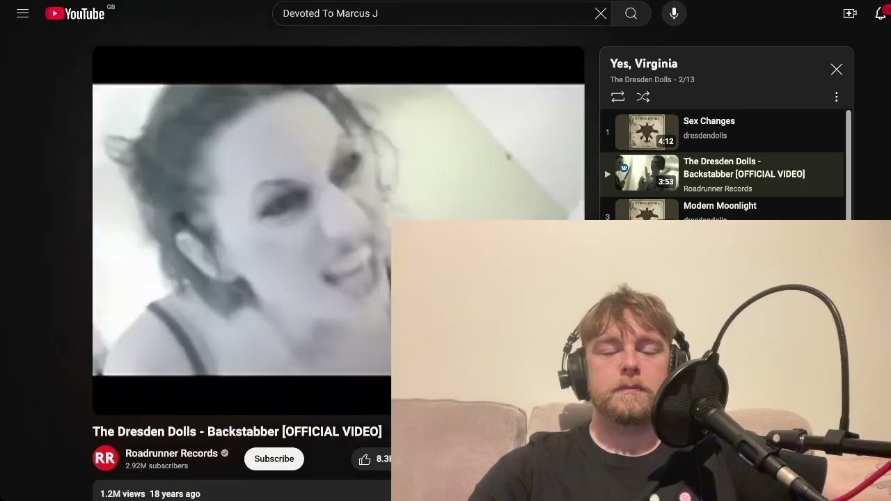Dresden Dolls - Backstabber Reaction & First Listen