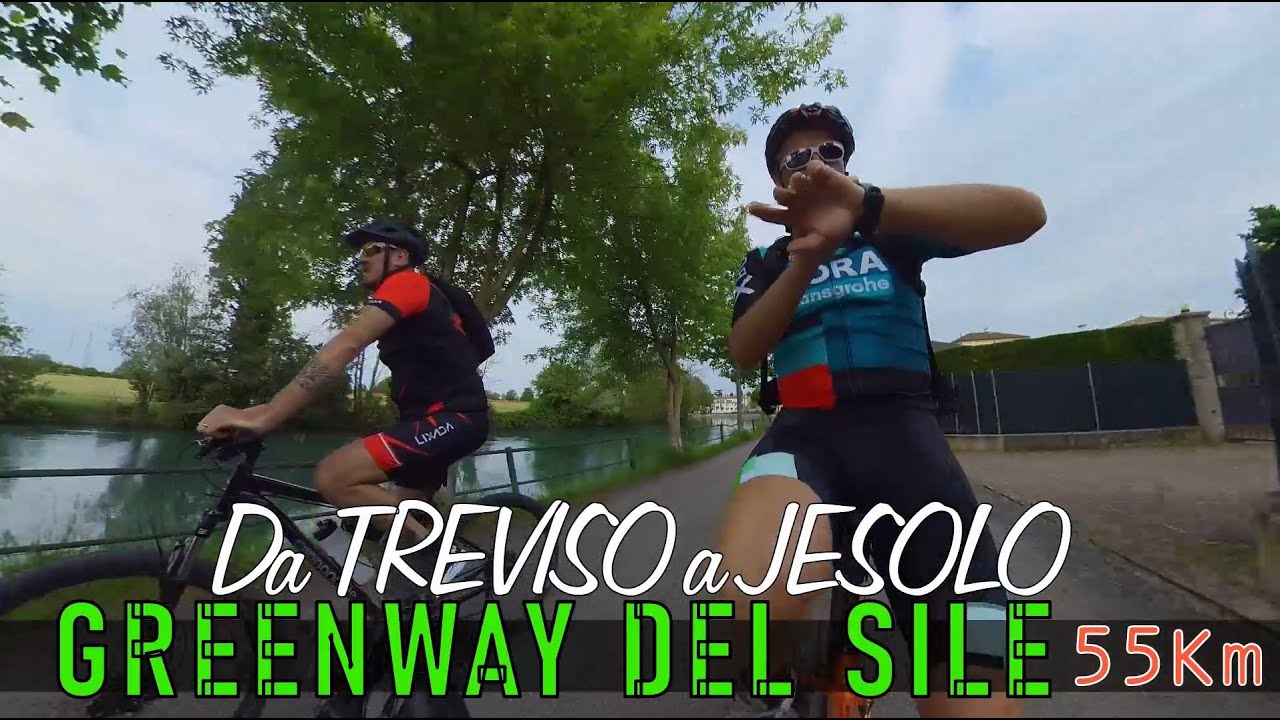 Da Treviso a Jesolo in bici | GREENWAY LUNGO IL SILE | Pista ciclabile E4 Treviso Lido di Jesolo
