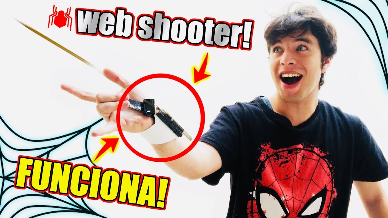 HICE UNOS LANZA TELARAÑAS QUE FUNCIONAN! | EMMA SPIDER