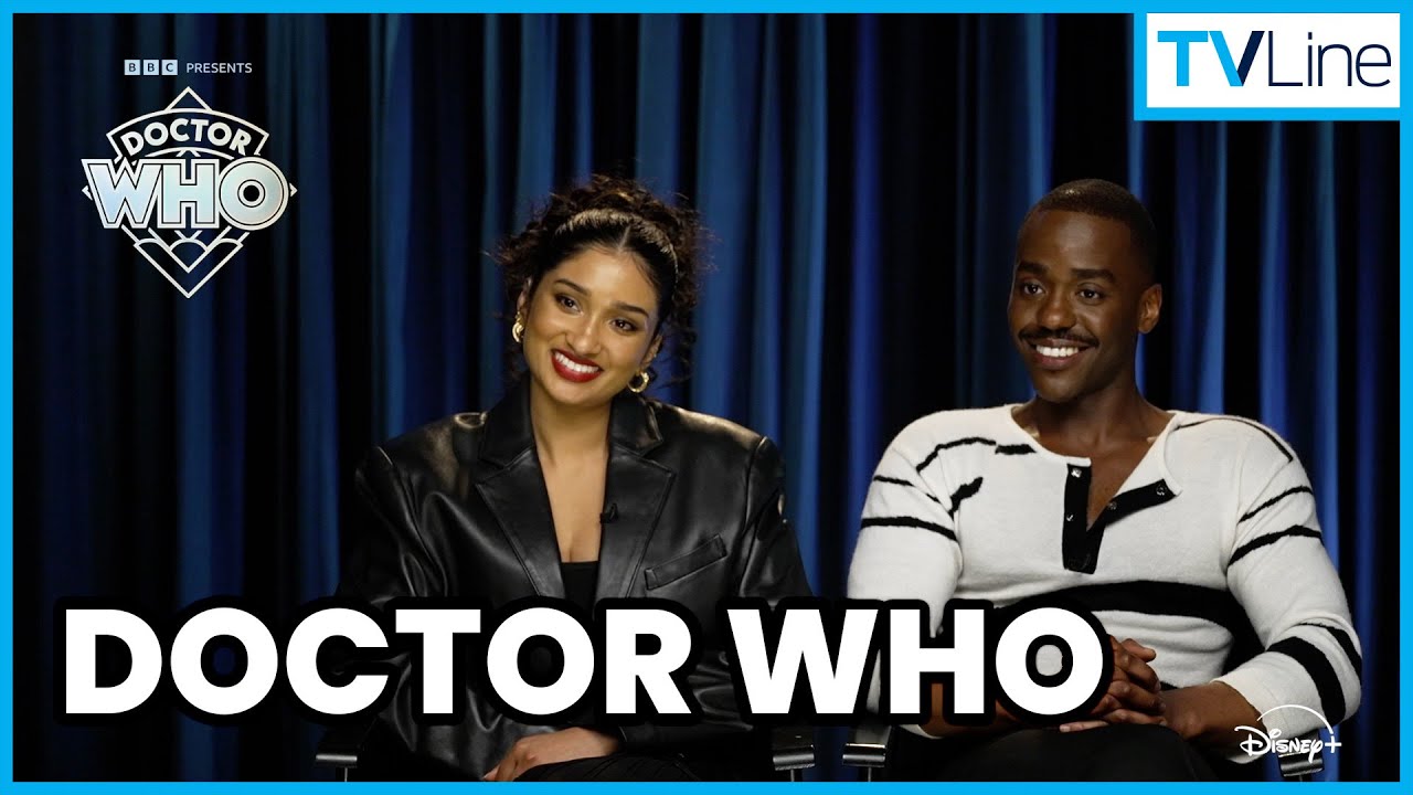 Doctor Who Season 2 Cast Interview | Ncuti Gatwa and Varada Sethu