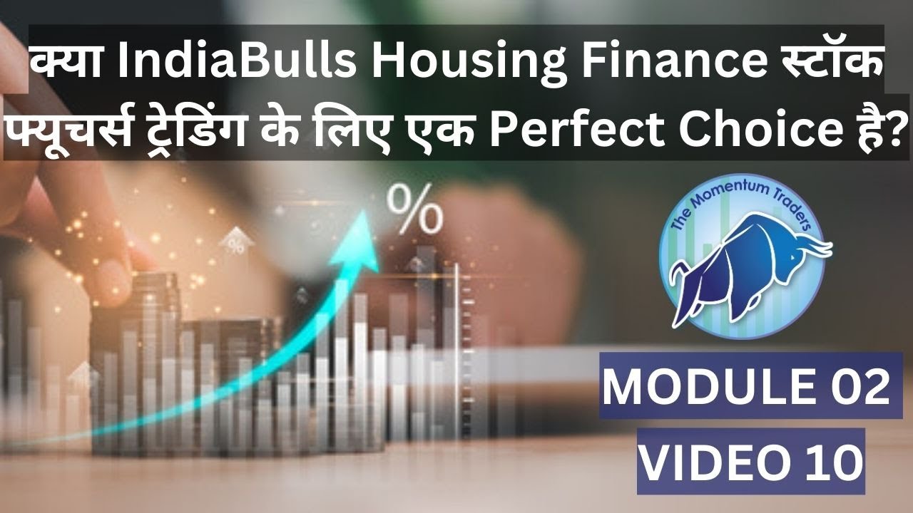 Indiabulls Housing Finance Stock: Recommendation for Stock Futures Trading (MODULE 02 VIDEO 10)