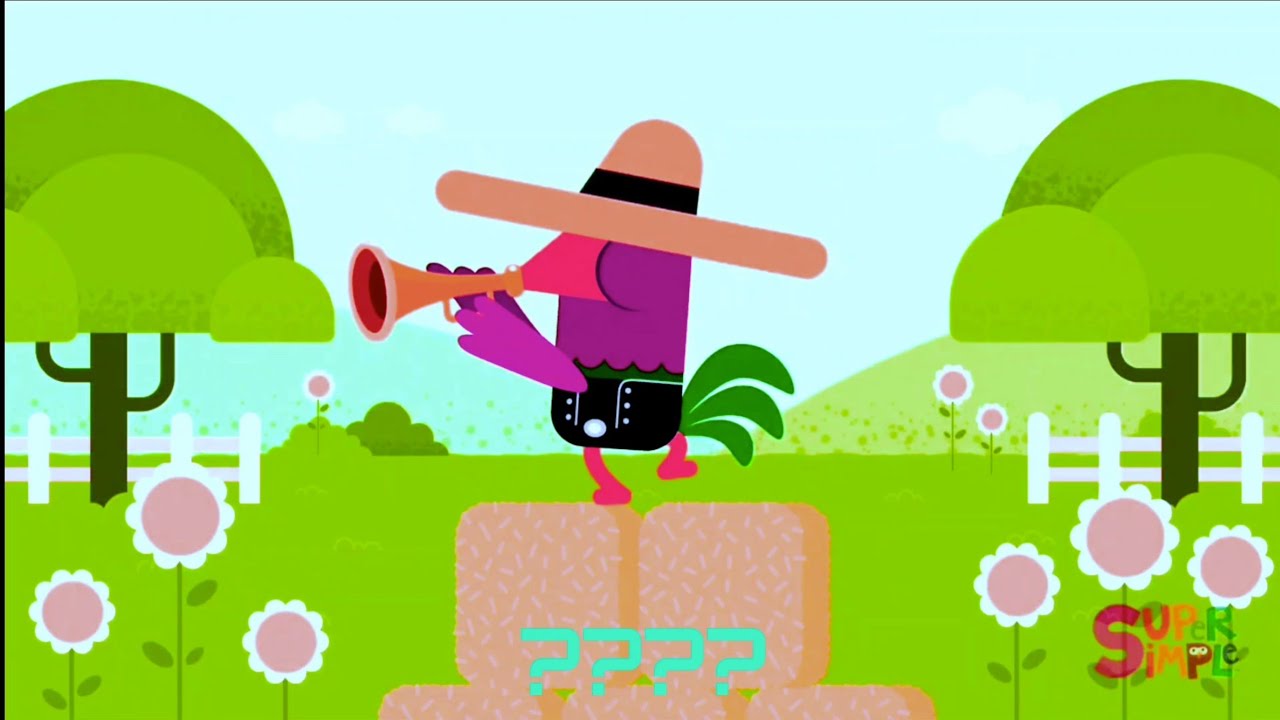 🐷🎵The Pig Says Oink&Trumpet Rooster on the Farm🐓🎺| Super Simple Songs | Sponsored Preview 2 Effects✨