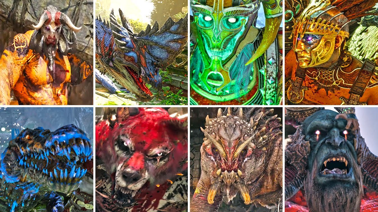 God of War Ragnarok - All Bosses (All End-Game Bosses, Optional Bosses, Secret Bosses)