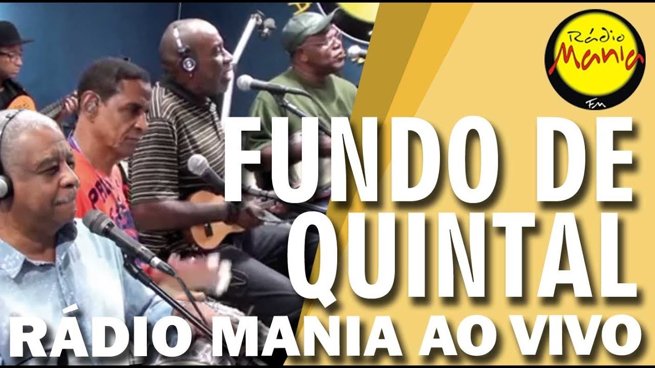 🔴 Radio Mania - Fundo de Quintal - A Batucada Dos Nossos Tantãs