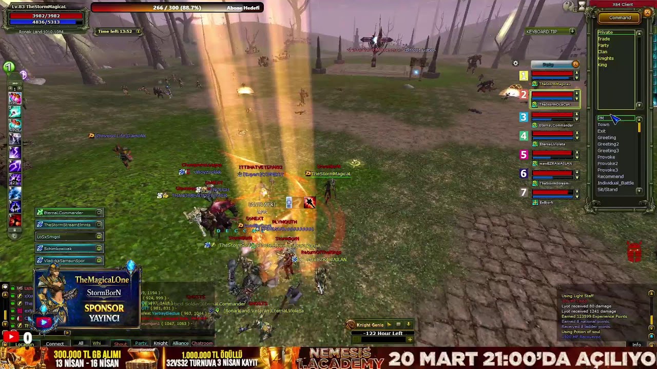 #KO4FUN 🏆 TheMagicaLOne / Маг PK 🔥NEMESIS 🔥 #KnightOnline PVP #LiveStream