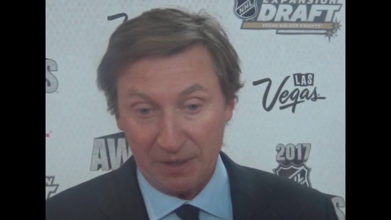 2017 NHL AWARDS and NHL EXPANSION DRAFT magenta carpet LAS VEGAS
