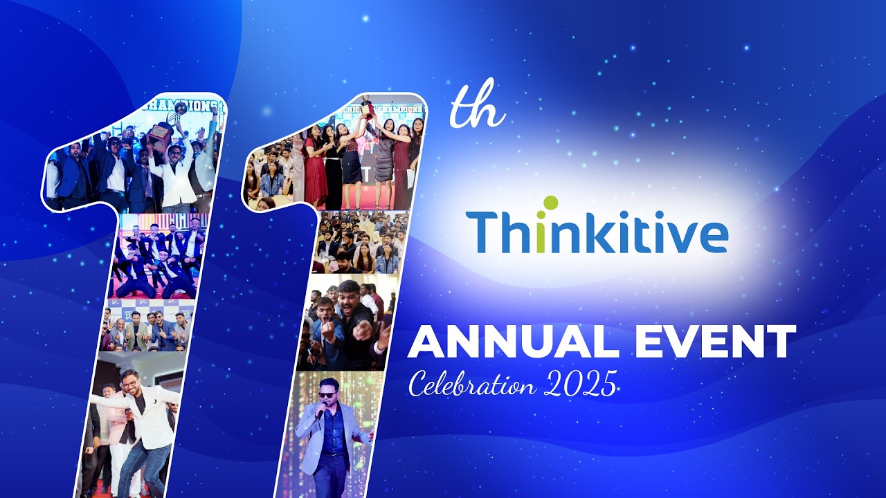 Annual Event Teaser Video || Annual Bash 2025 || Corporate Video || Celebrating 11 Years #thinkitive