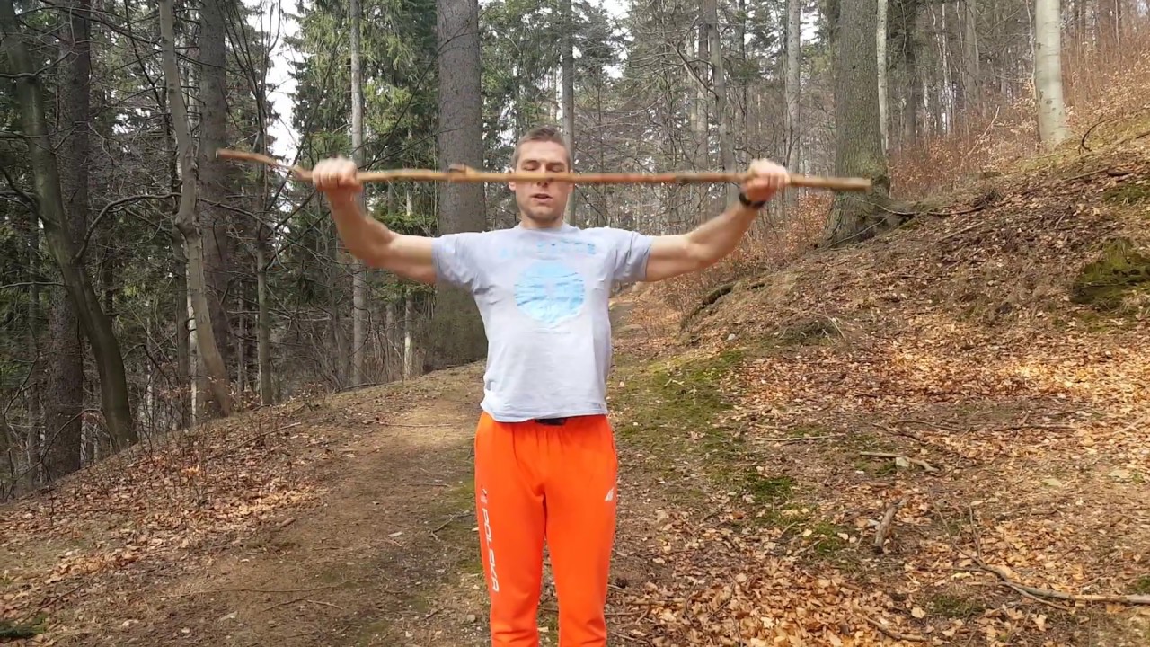 Trening mobilności ramion z kijem - Marek Purczyński