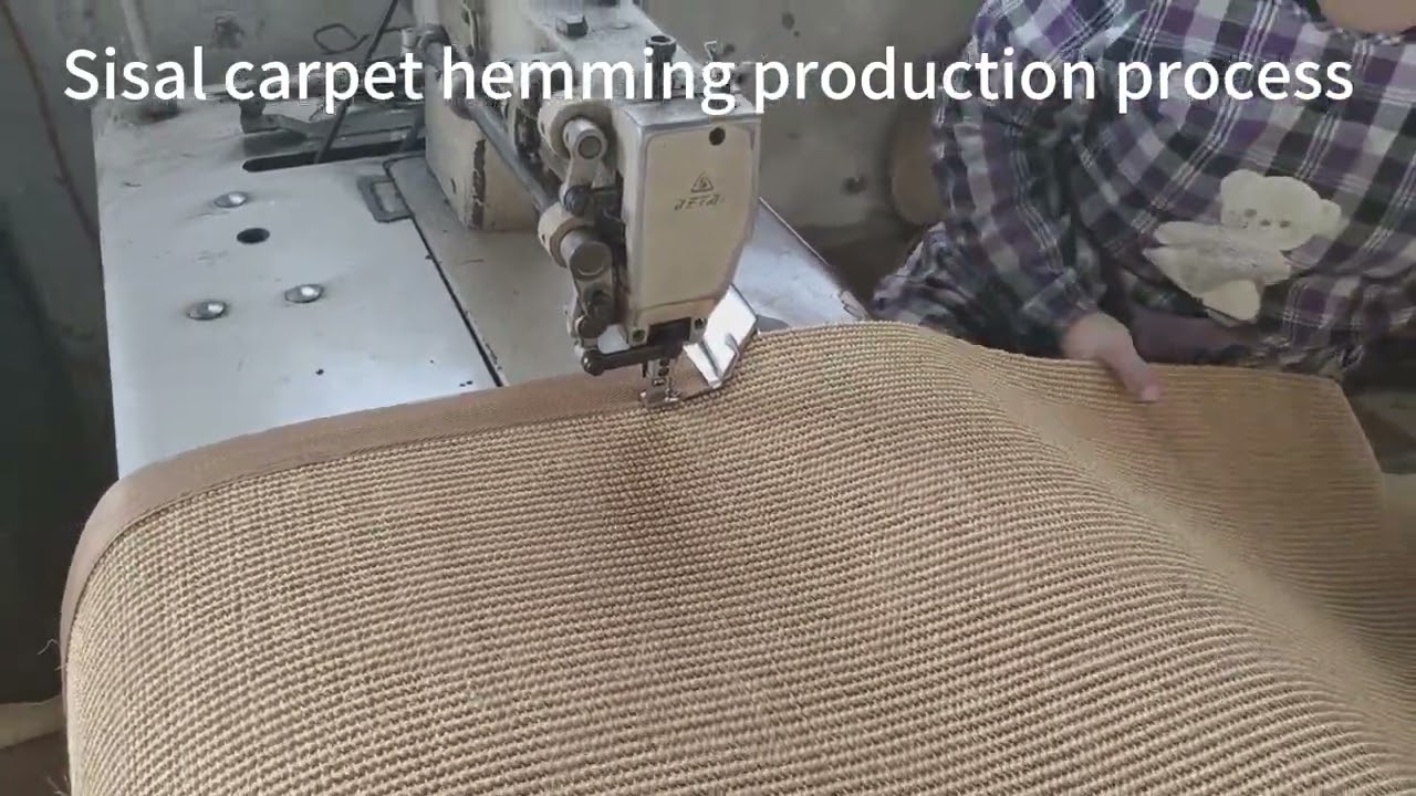 Sisal carpet production