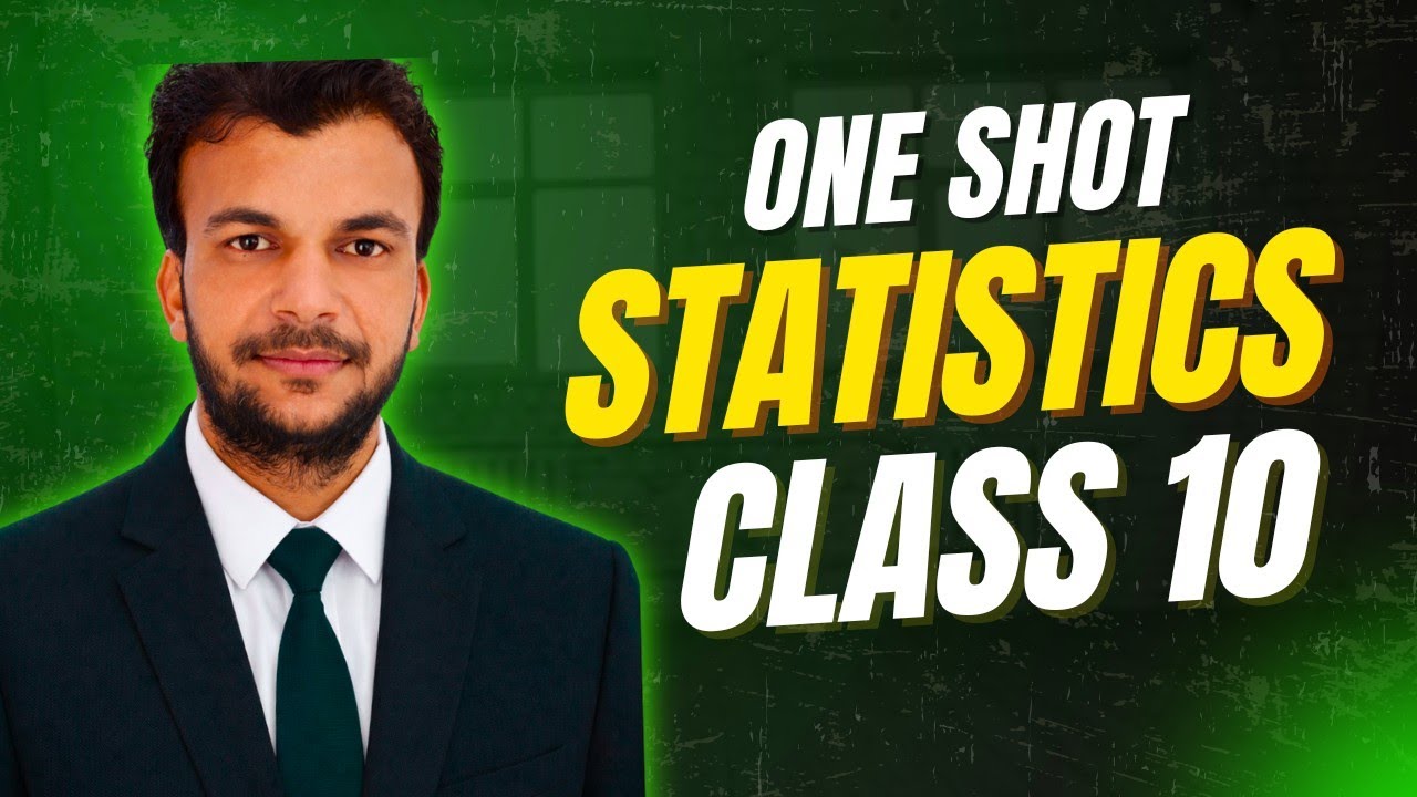 Statistics Class 10 One Shot | Mean, Median, Mode | Step by Step Hindi | Board 2026
