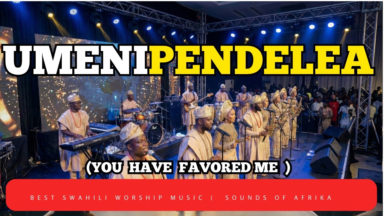 Umenipendelea - Sounds of Afrika  (Lyrical Video) | New Swahili Gospel Song