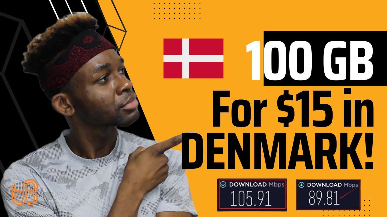 Denmark SIM Card Comparison 🇩🇰 - Which One Is The BEST? Lycamobile vs Lebara - Speedtest
