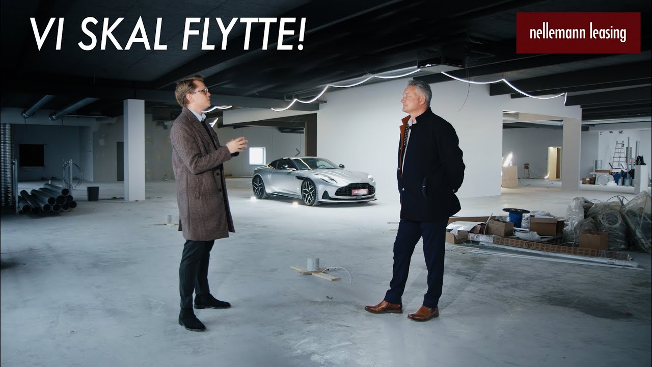 Vi skal flytte!