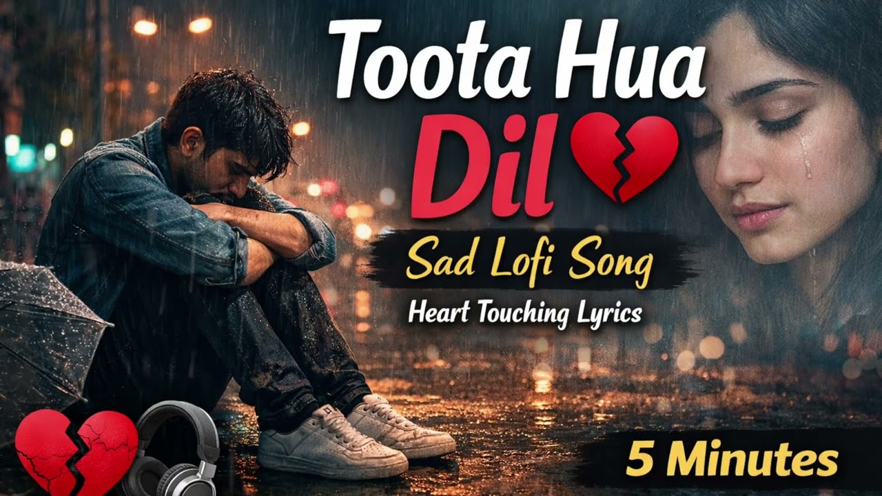 Dil Ke Raaste Tanha 💔 Sad Lofi Song | Painful Love Story Lyrics #lofi #sad  #love #viral #trending 