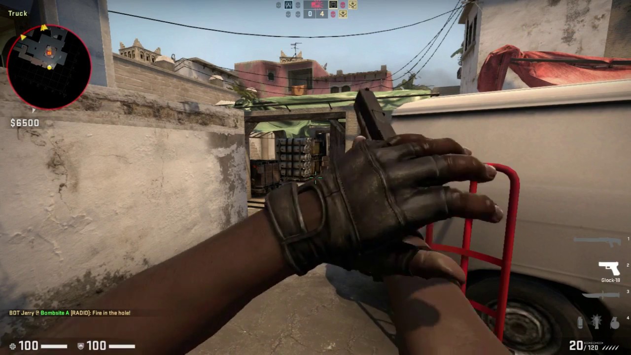 CS:GO Gameplay Test #1 - OpenSUSE Leap 15