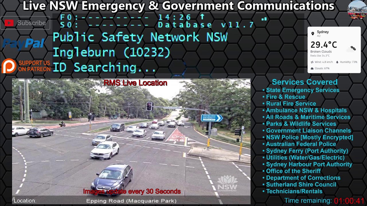 [06/03/26] - Public Safety & Government  Audio -  Greater Sydney & Rural, NSW