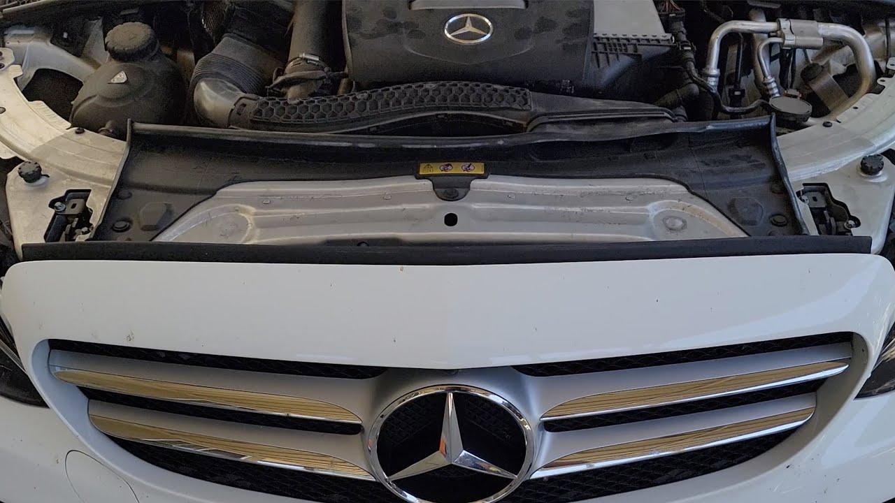 2017 Mercedes Benz W205 Thermostat Removal (read description)