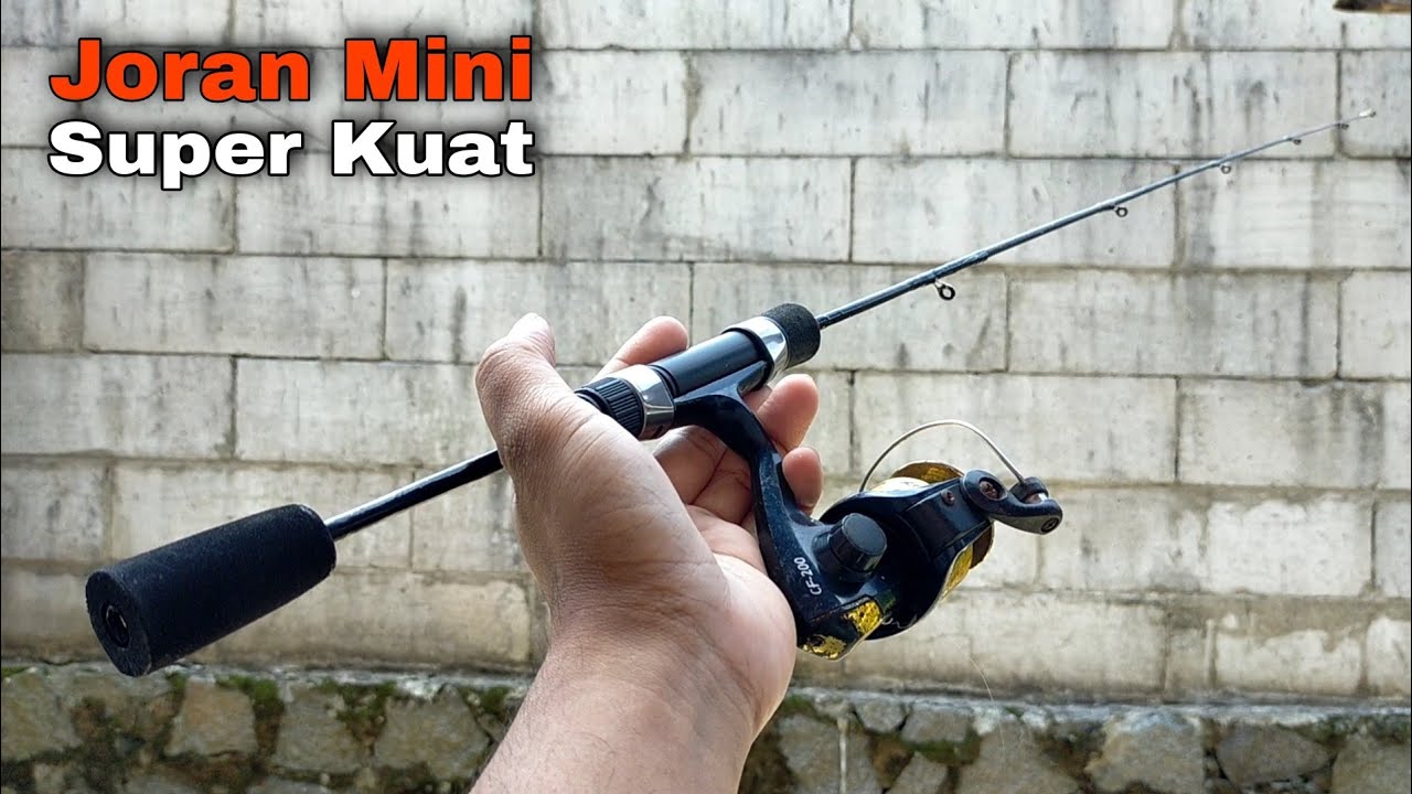 Cara membuat / merakit joran mini super kuat