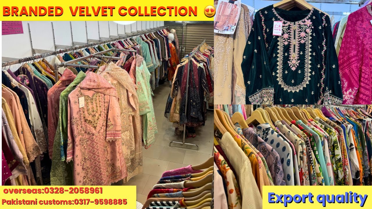 NEW ARRIVALS VELVET BRANDED COLLECTION FULLY HANDWORK ARTICLES ALL ARE EXPORT QUALITY 