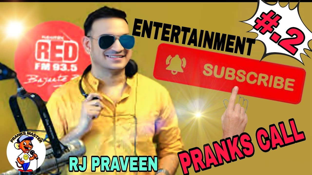 Rj Praveen ki top 10 comedy prank call (Part-2) rj Praveen Red fm prank call 