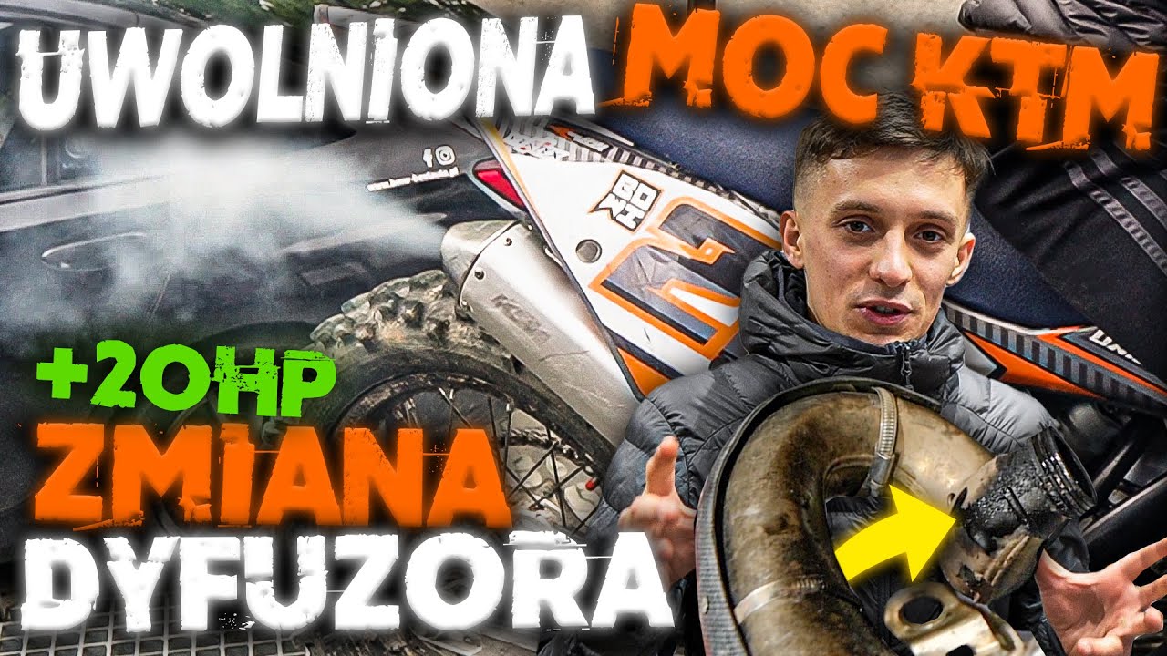 UWOLNILISMY WIELKA MOC KTM EXC 150 TPI | ZMIENILISMY NIESZCZELNY DYFUZOR