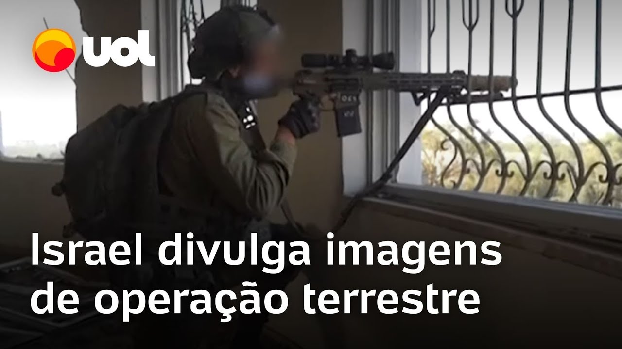 Guerra Israel x Hamas: Exército israelense divulga vídeos de operação terrestre em Gaza