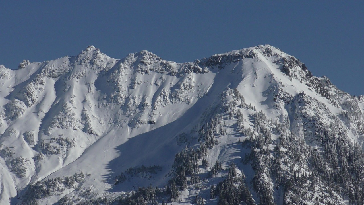 mt baker ski area storm day