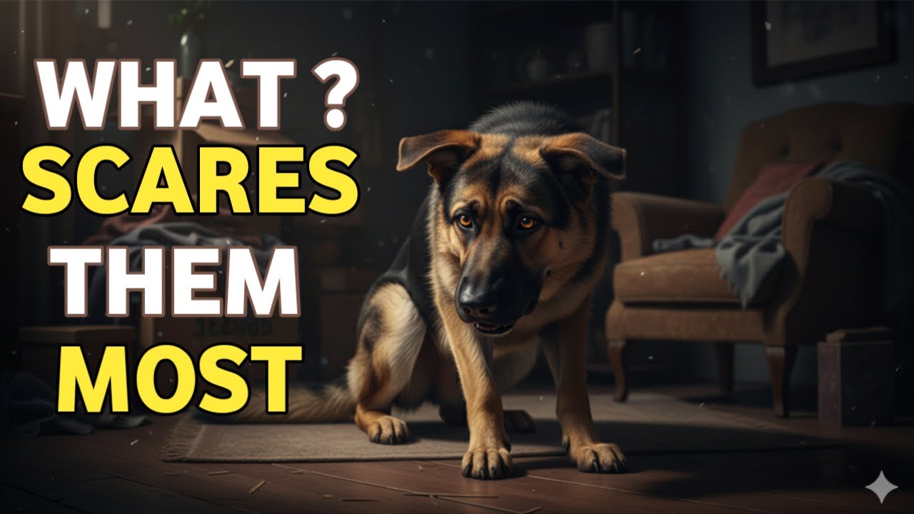 Things That Scare German Shepherds (Even Though They’re Tough!