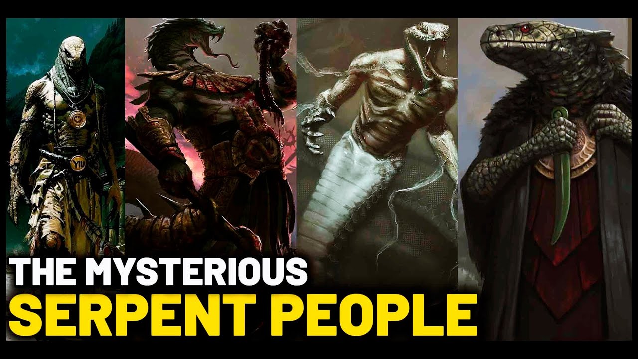 THE MYSTERIOUS SERPENT PEOPLE - LOVECRAFT MYTHOLOGY