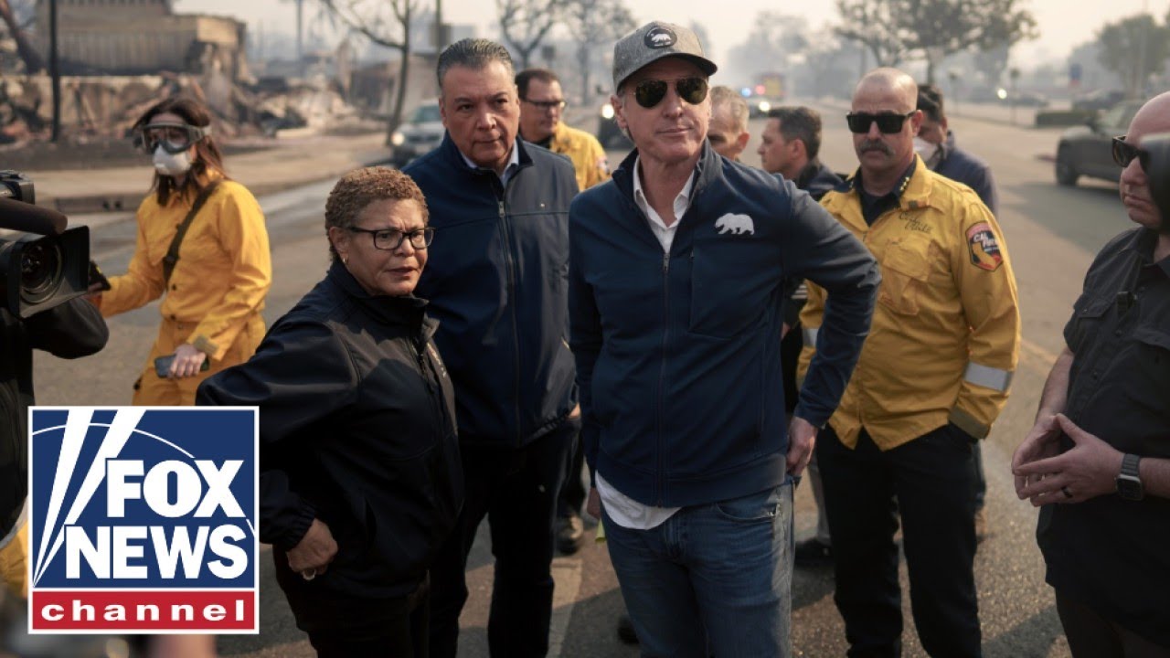 Los Angeles officials hold 'one voice' presser to answer wildfire questions