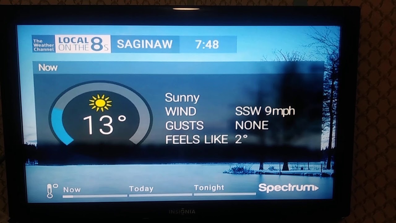 The Weather Channel ~Saginaw Michigan~ @7:48 am 2/21/2020