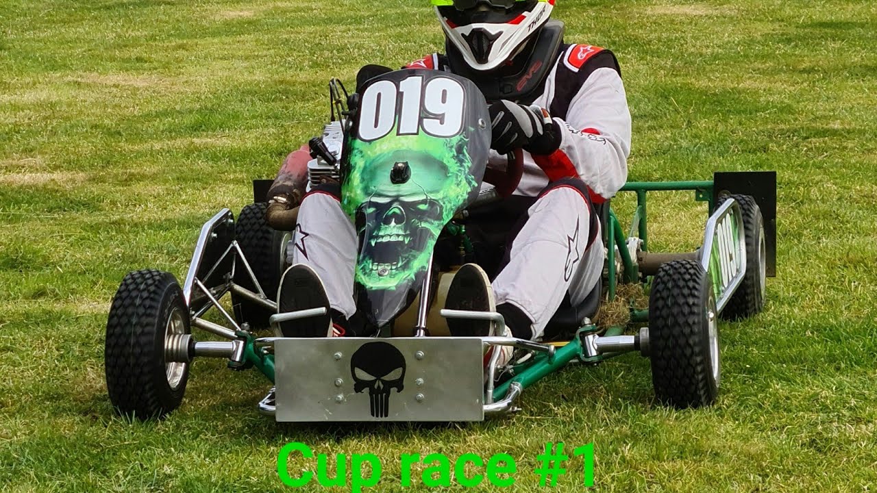 Southern grass kart Memorial Cup race #1