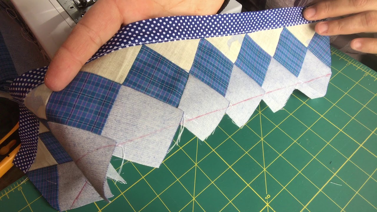 Aula de Patchwork parte 2 - cortando tiras