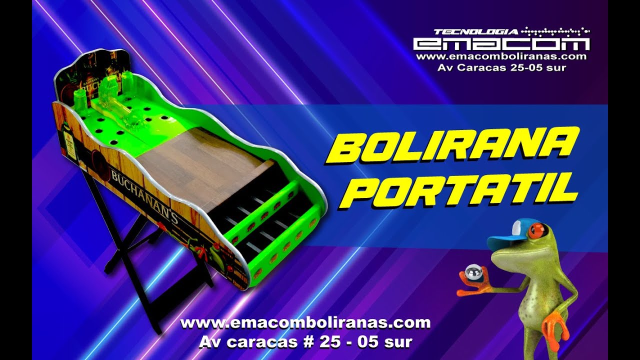 Bolirana Portatil - Boliranas de Colombia - Tecnología EMACOM