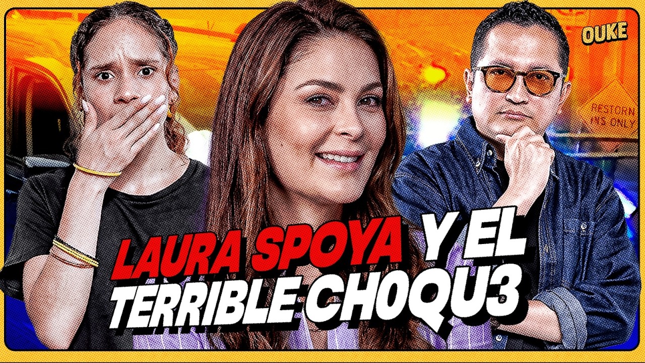 LAURA SPOYA SUFRE ACCIDENTE | OUKE 🟡