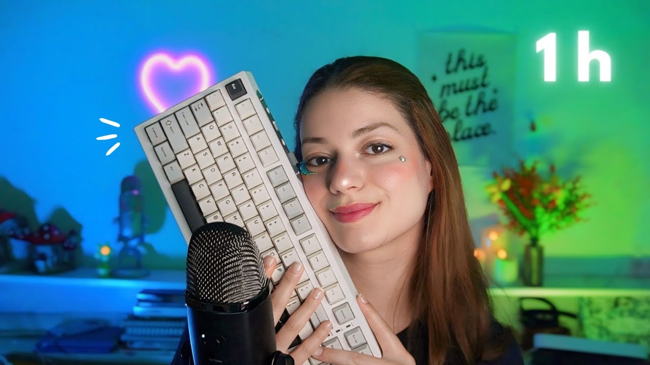 ASMR : 1h d'interview ULTIME proche du micro et sons de clavier ! (spéciale 300k) 🎉